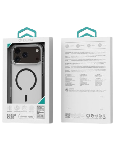 DEVIA CARCASA MAGNETIC ARMOUR IPHONE 17 NEGRO