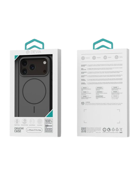 DEVIA CARCASA MAGNETIC LUMIERE IPHONE 17 PRO AZUL