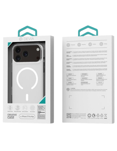 DEVIA CARCASA MAGNETIC SHOCKPROOF IPHONE 17