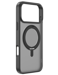 DEVIA CARCASA MAGNETIC SOPORTE GIRATORIO IPHONE 17 PRO NEGRO 2