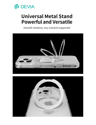 DEVIA CARCASA MAGSAFE CON SOPORTE IPHONE 16 PRO MAX