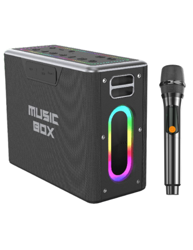 HIFUTURE KARAOKE/ALTAVOZ MUSICBOX 100W NEGRO