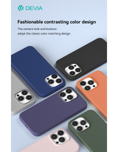 DEVIA CARCASA NATURE IPHONE 13 PRO AZUL 2