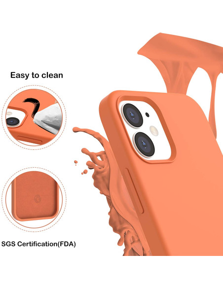 DEVIA CARCASA NATURE IPHONE 13 PRO NARANJA