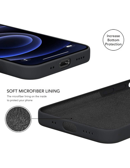 DEVIA CARCASA NATURE IPHONE 14 PLUS NEGRO