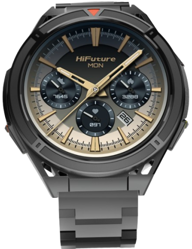 HIFUTURE SMARTWATCH ACTIVE NEGRO/ROJO