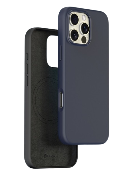 DEVIA CARCASA NATURE MAGSAFE IPHONE 16 PRO MAX NEGRO