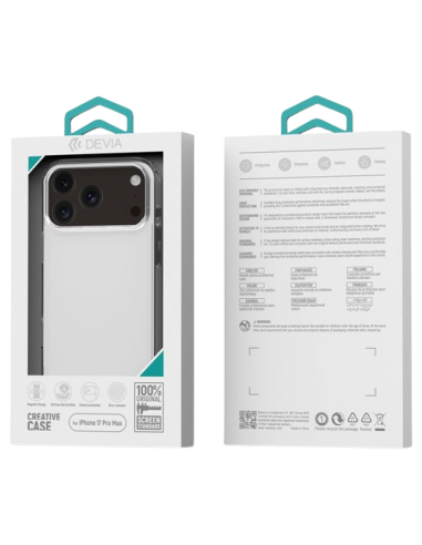 DEVIA CARCASA SHOCKPROOF IPHONE 17 PRO