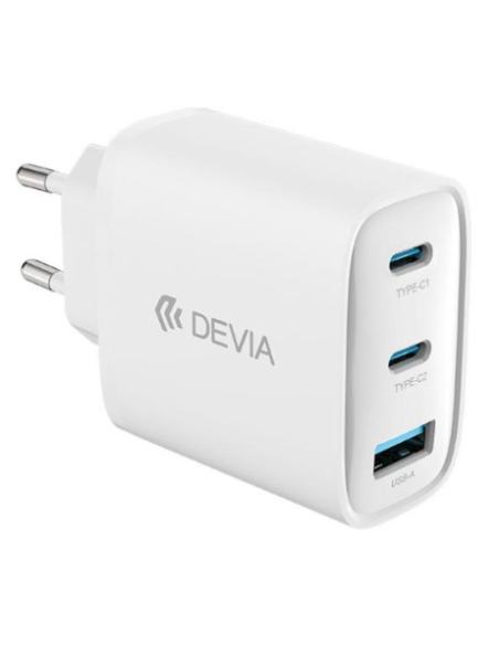 DEVIA CARGADOR EXTREME PD USB 65W / 2 USBc GAN