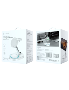DEVIA CARGADOR INDUCCION MAGNETICO APPLE WATCH/MOVIL/AIRPODS 3 EN 1 2