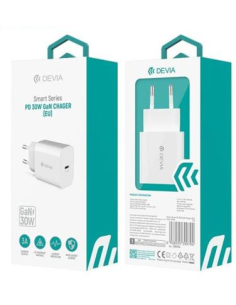 DEVIA CARGADOR PD 30W GAN EU 2