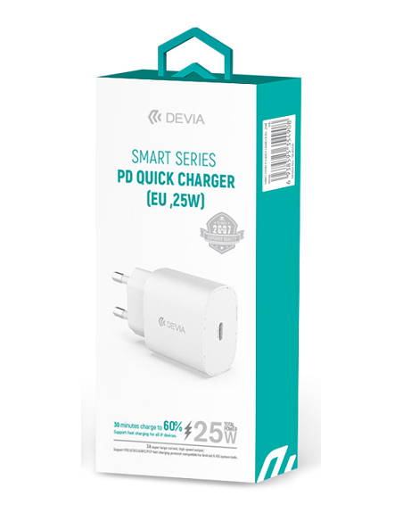 DEVIA CARGADOR TIPO C 25W