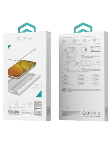 DEVIA CRISTAL TEMPLADO CON APLICADOR IPHONE AIR