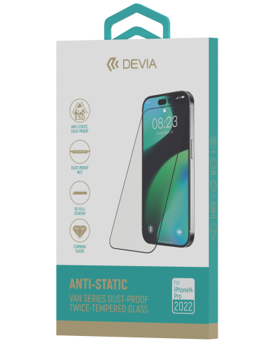 DEVIA CRISTAL TEMPLADO IPHONE 14 PRO