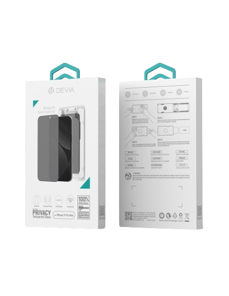 DEVIA CRISTAL TEMPLADO PRIVACIDAD CON APLICADOR IPHONE AIR