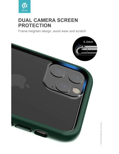 DEVIA Carcasa SHARK4 IPhone 11 PRO MAX TRANSPARENTE