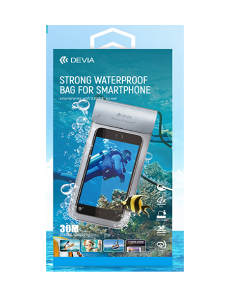 DEVIA FUNDA SUMERGIBLE STRONG GRIS