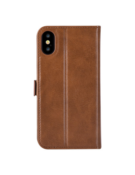 DEVIA FUNDA TIPO LIBRO 'MAGIC' IPHONE X MARRON
