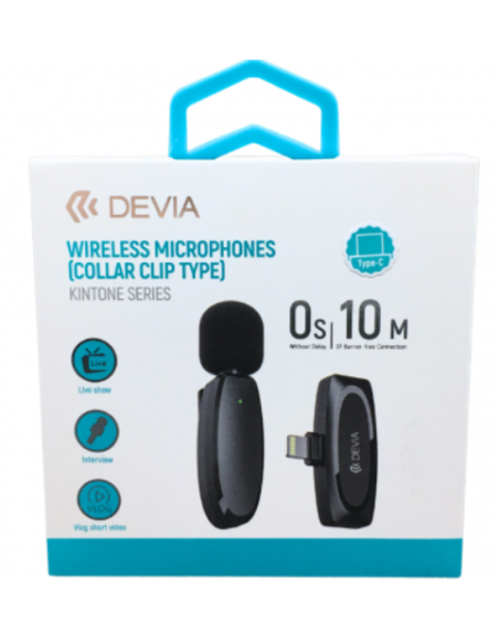 DEVIA MICROFONO INALAMBRICO TIPO C