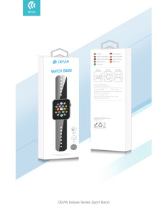 DEVIA correa DEPORTIVA Apple watch 38/40/41mm BLANCO 2
