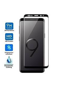 DEVIA CRISTAL TEMPLADO SAMSUNG GALAXY S9 PLUS NEGRO 2
