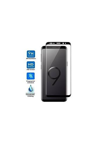 DEVIA CRISTAL TEMPLADO SAMSUNG GALAXY S9 PLUS NEGRO