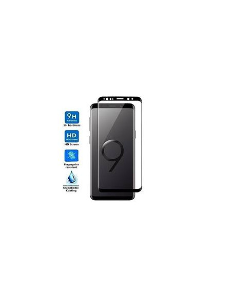 DEVIA CRISTAL TEMPLADO SAMSUNG GALAXY S9 PLUS NEGRO
