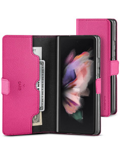 GOOSPERY FUNDA WALLET GALAXY Z FOLD 4 ROSA