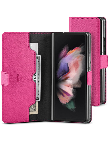 GOOSPERY FUNDA WALLET GALAXY Z FOLD 4 ROSA