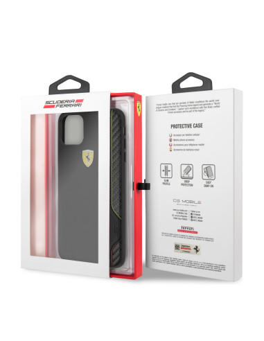 FERRARI CARCASA 'SHIELD' IPHONE 6/7/8/SE NEGRO