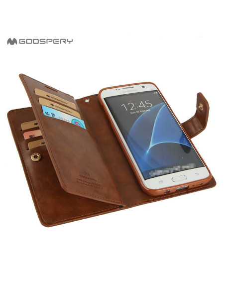 GOOSPERY FUNDA MANSOOR IPHONE 16 PLUS MARRON