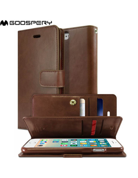 GOOSPERY FUNDA MANSOOR IPHONE 16 PLUS MARRON