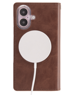 GOOSPERY FUNDA MANSOOR MAGSAFE IPHONE 16 MARRON 2