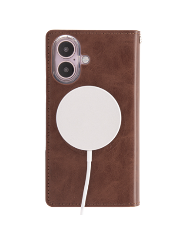 GOOSPERY FUNDA MANSOOR MAGSAFE IPHONE 16 MARRON