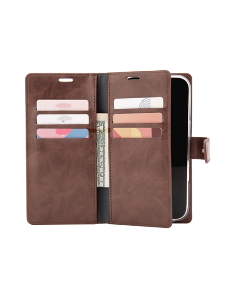 GOOSPERY FUNDA MANSOOR MAGSAFE IPHONE 16 PRO MARRON