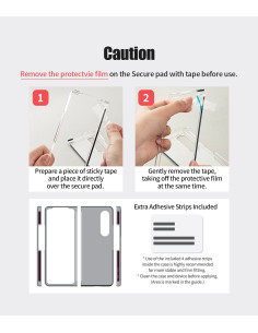 GOOSPERY CARCASA TRANSPARENTE GALAXY Z FOLD 3 2