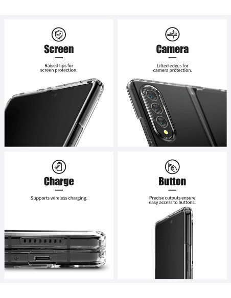 GOOSPERY CARCASA TRANSPARENTE GALAXY Z FOLD 3