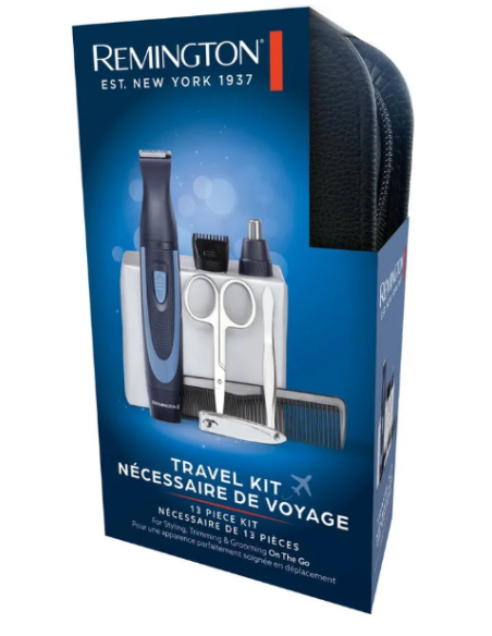 REMINGTON KIT RECORTADORA NE3890/13 ACCESORIOS AZUL