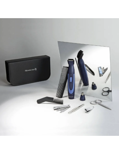 REMINGTON KIT RECORTADORA NE3890/13 ACCESORIOS AZUL