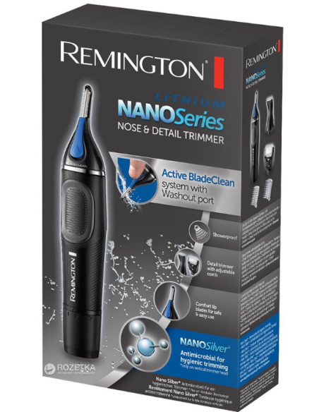 REMINGTON PERFILADOR DE NARIZ NE3870 A PILAS/ 2 ACCESORIOS