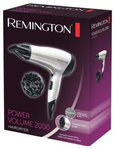 REMINGTON SECADOR DE PELO POWER VOLUME 2000W/ BLANCO 2
