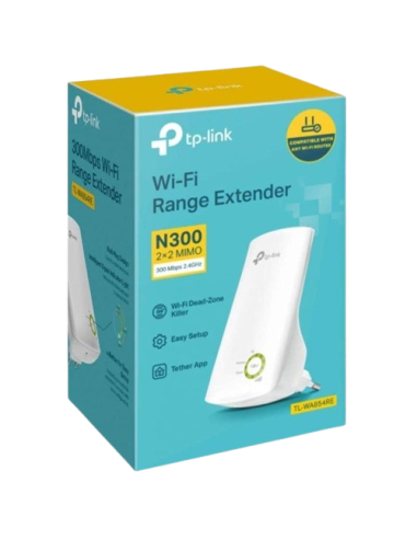 TP-LINK REPETIDOR TL-WA854RE 300MBPS/ 2 ANTENAS INTERNAS
