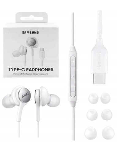 SAMSUNG AURICULARES IC100BWE TIPO C AKG BLANCO