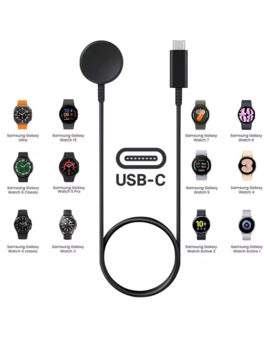 SAMSUNG CABLE CARGADOR EP-OL300BBE WATCH NEGRO