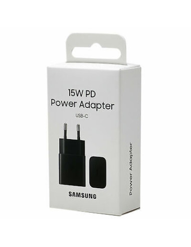 SAMSUNG CARGADOR 15W PD TIPO C NEGRO