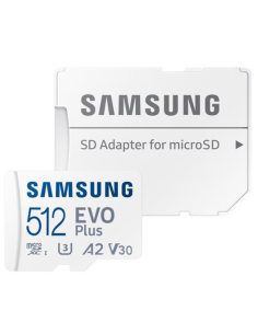 SAMSUNG TARJETA MICRO SDXC EVO PLUS 512GB 160 MBPs 2