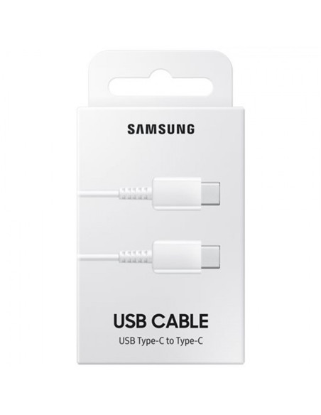 SAMSUNG CABLE TIPO C - TIPO C 1m. 3A BLANCO