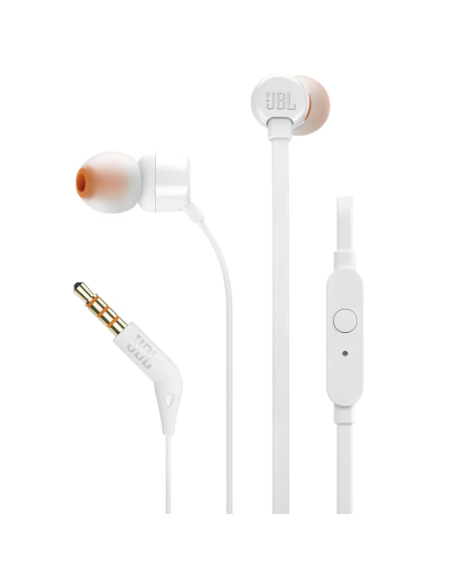 JBL AURICULAR TUNE T110 BLANCO
