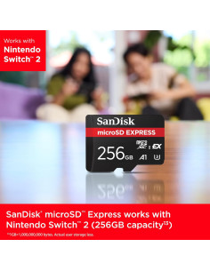 SANDISK TARJETA MICROSD EXPRESS 256GB / NINTENDO SWITCH 2 2