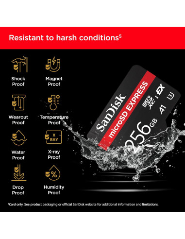 SANDISK TARJETA MICROSD EXPRESS 256GB / NINTENDO SWITCH 2